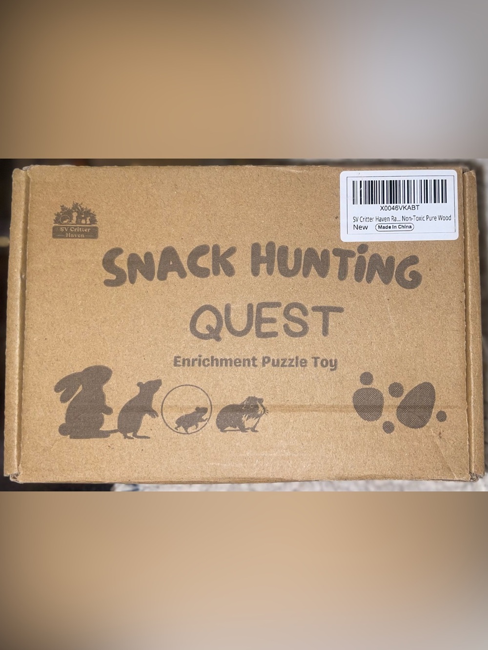 Snack Hunting Quest Enrichment Puzzle Toy